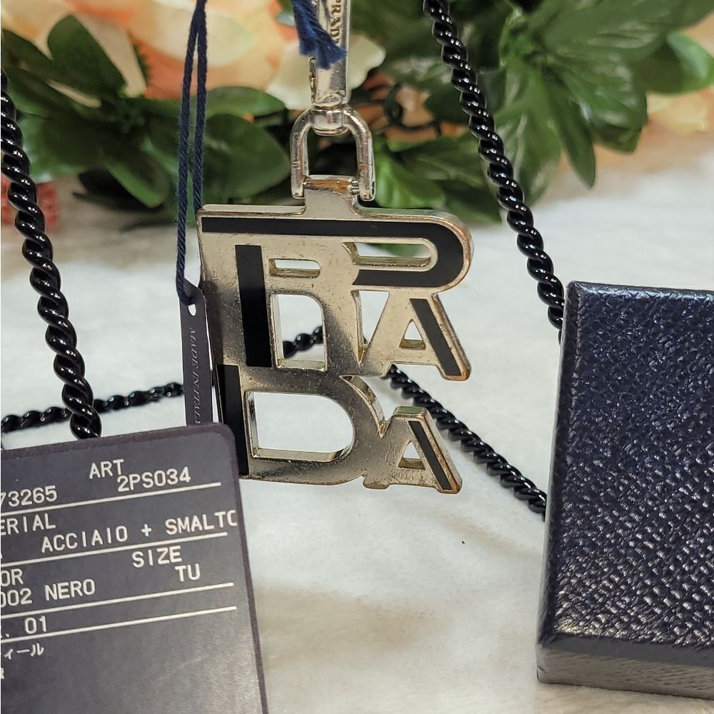 Prada Key Chain with Box Authentic - Picture 2 of 12